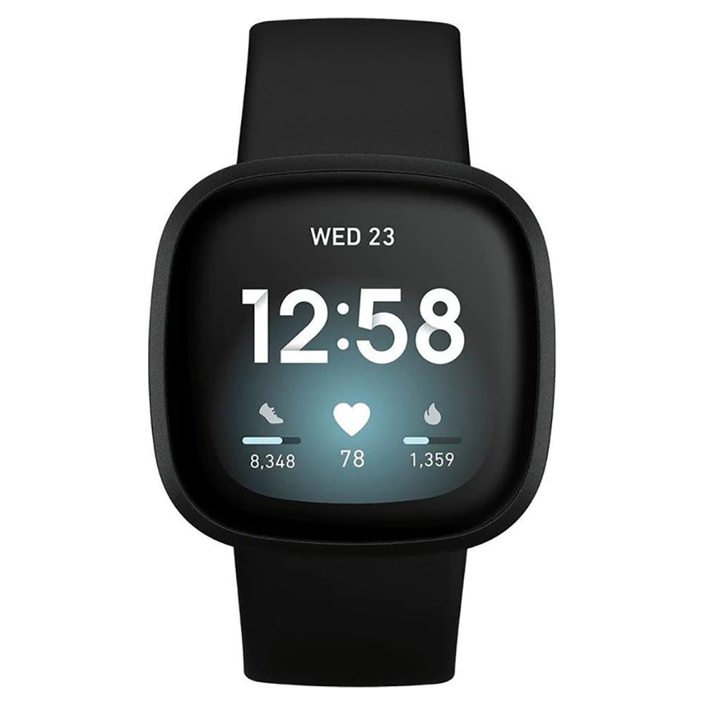 Fitbit Versa 3 Health &amp; Fitness Smart Watch - Black | 79-FB511BKBK from Fitbit - DID Electrical