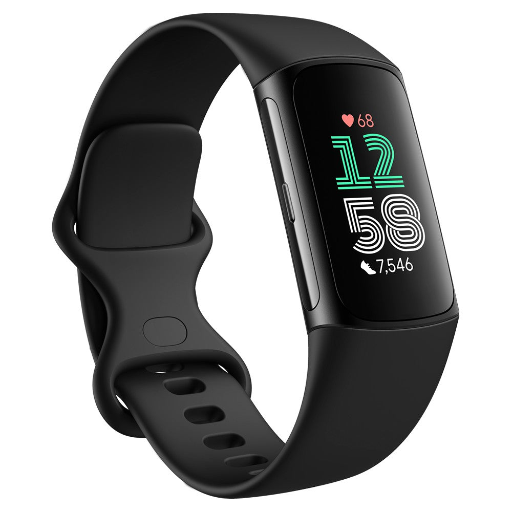 Fitbit Charge 6 Advanced Fitness Tracker Band with Aluminium Case - Obsidian/Black Aluminium | 79-GA05183-GB from Fitbit - DID Electrical