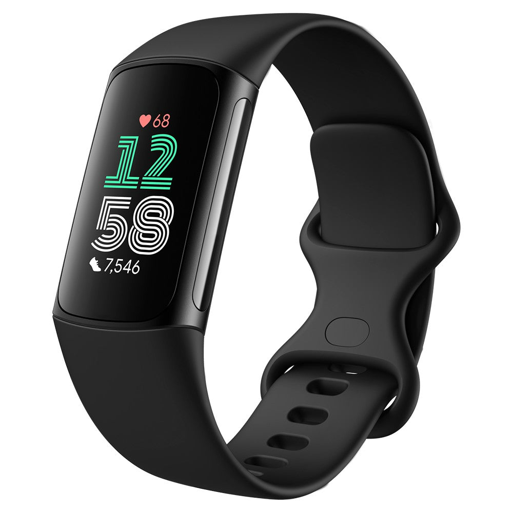 Fitbit Charge 6 Advanced Fitness Tracker Band with Aluminium Case - Obsidian/Black Aluminium | 79-GA05183-GB from Fitbit - DID Electrical
