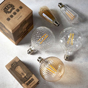 Brilliant 4W LED Decorative Filament Bulb - Amber | 80179 from Brilliant - DID Electrical