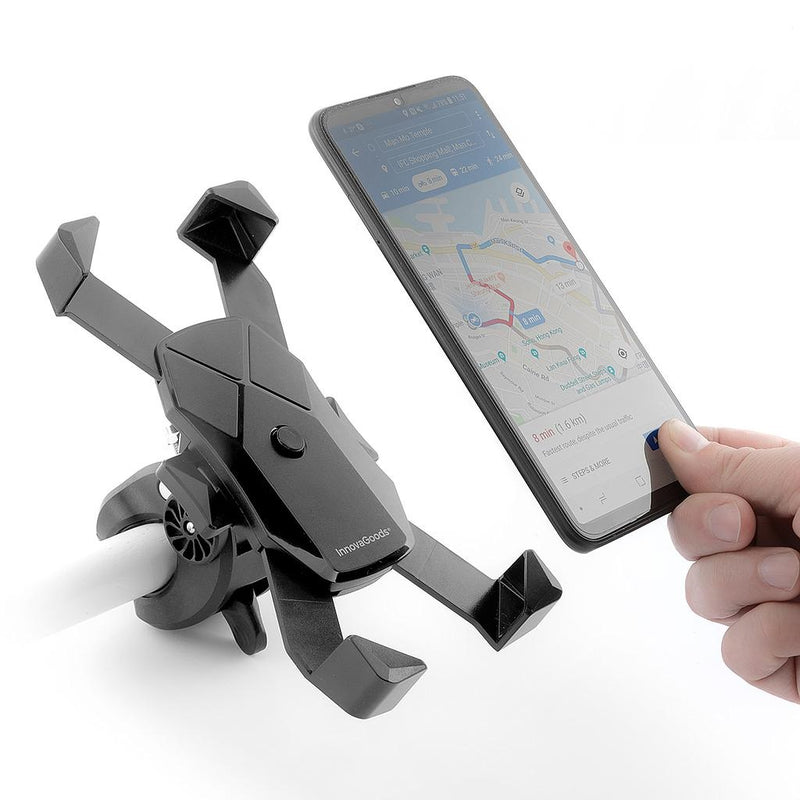 Innovagoods Moycle Automatic Smartphone Holder - Black | 821258 from Innovagoods - DID Electrical