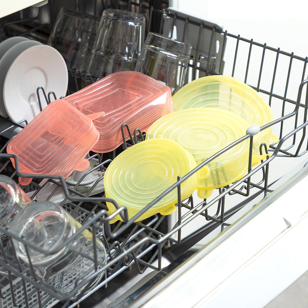 Innovagoods Reusable and Adjustable Kitchen Lids Lilyd Set of 10 - Multicolour | 823467 from Innovagoods - DID Electrical