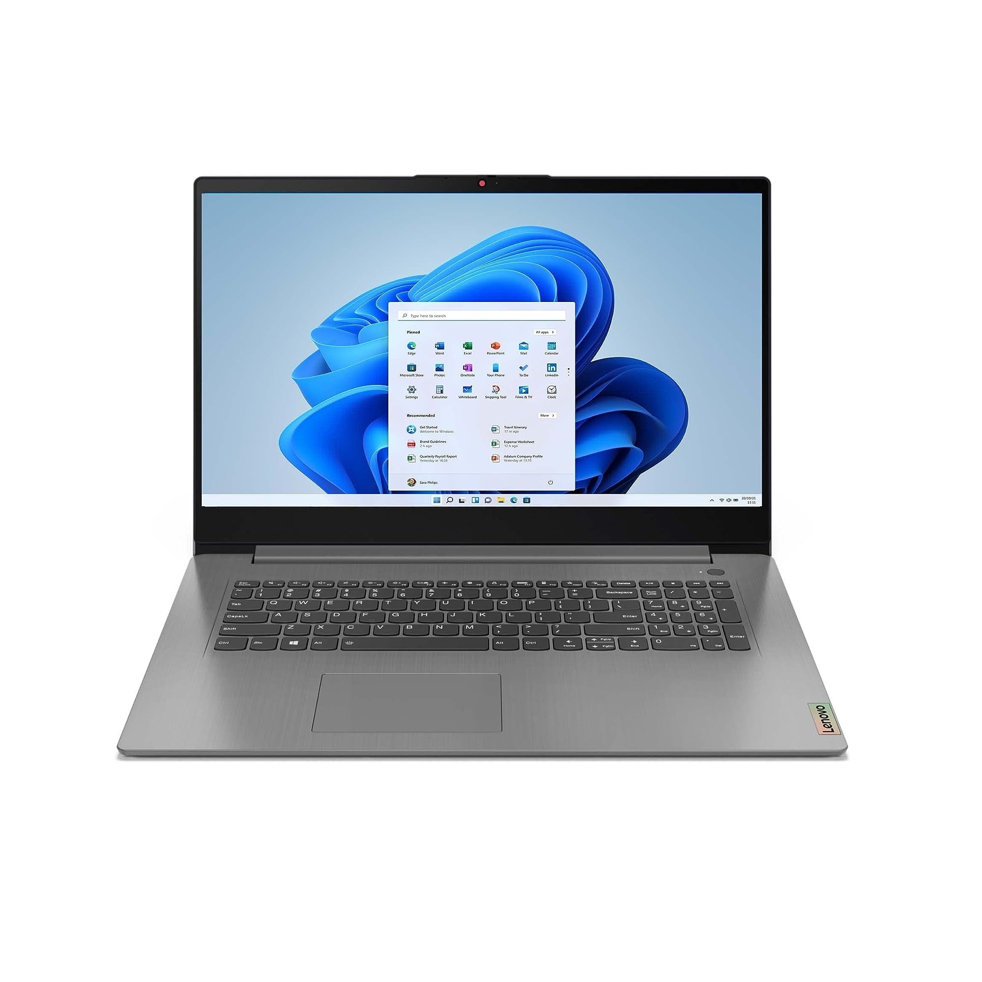 Lenovo IdeaPad 3 15" Intel Core i7 8GB/1TB SSD Laptop - Artic Grey | 82H802RGUK from Lenovo - DID Electrical
