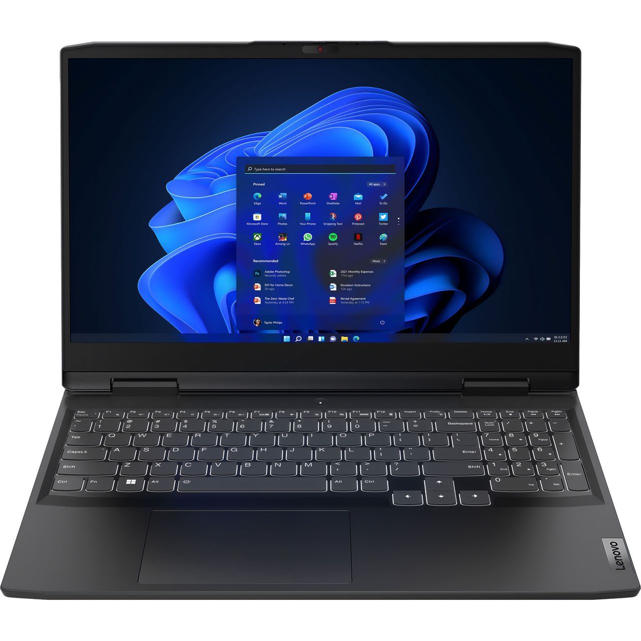 Lenovo IdeaPad Gaming 3 15.6" AMD Ryzen 5 8GB/512GB Gaming Laptop - Onyx Grey | 82SB000CUK from Lenovo - DID Electrical