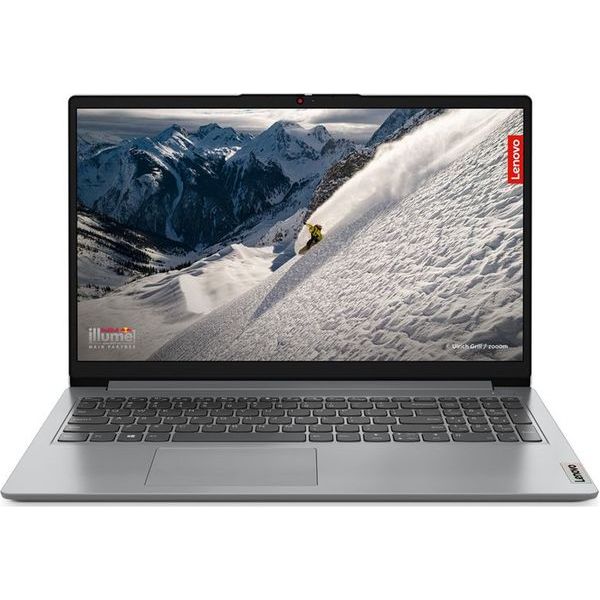 Lenovo IdeaPad 1 AMD Ryzen 3 15.6" 8GB/128GB Laptop - Grey | 82VG00RPUK from Lenovo - DID Electrical