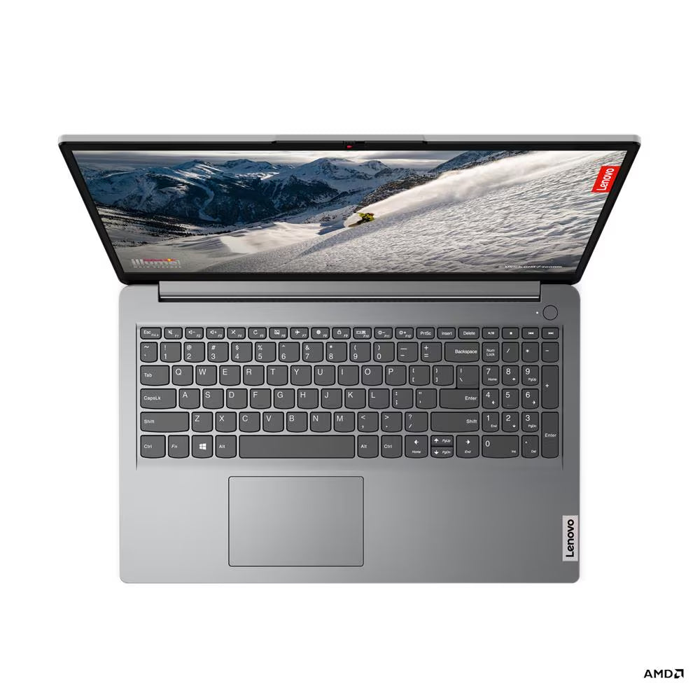 Lenovo IdeaPad 1 AMD Ryzen 3 15.6" 8GB/128GB Laptop - Grey | 82VG00RPUK from Lenovo - DID Electrical