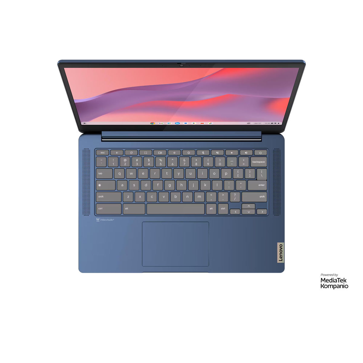 Lenovo IdeaPad Slim 3 MediaTek Kompanio 14" 4GB/128GB Chromebook - Abyss Blue | 82XJ000TUK