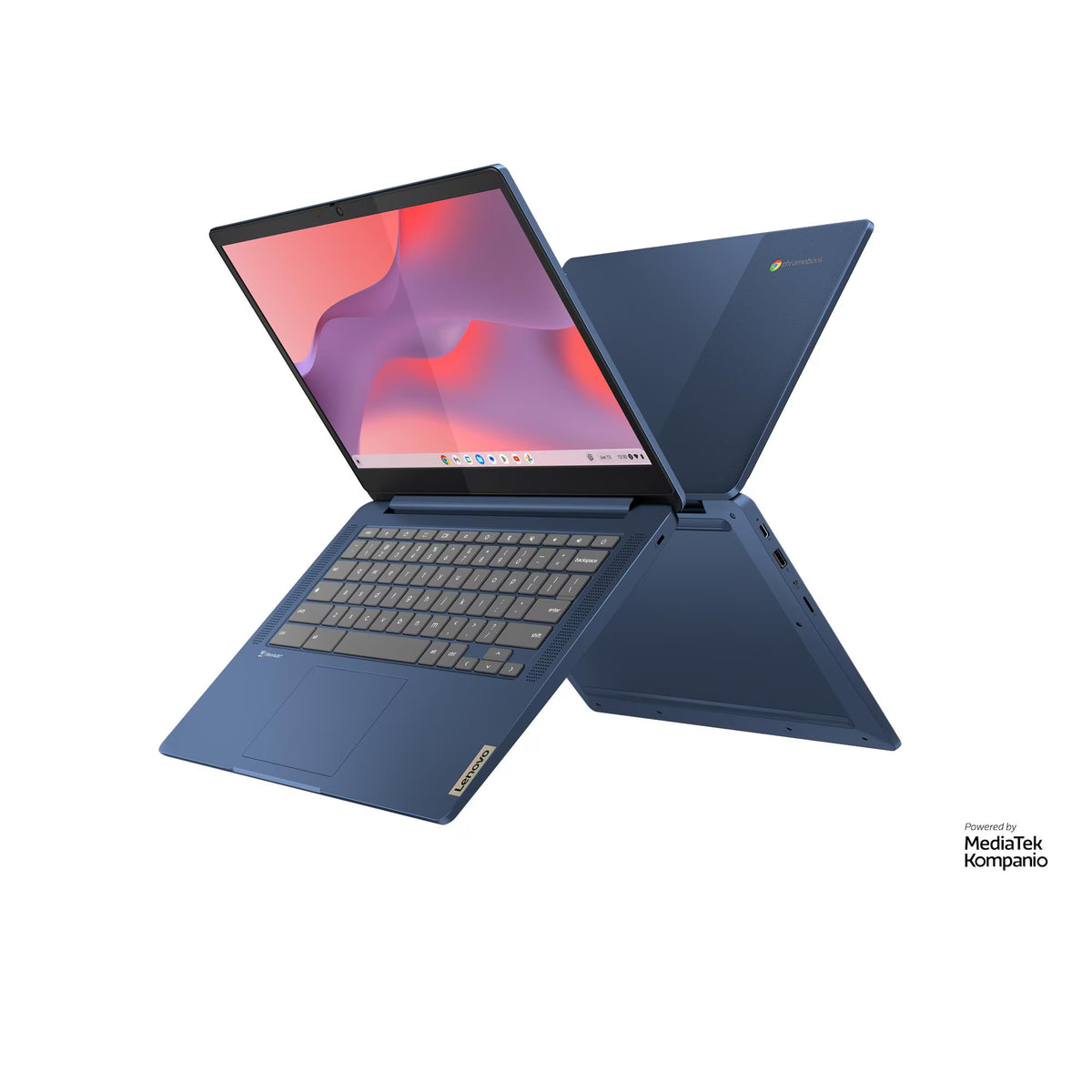 Lenovo IdeaPad Slim 3 MediaTek Kompanio 14&quot; 8GB/128GB Chromebook - Abyss Blue | 82XJ001EUK from Lenovo - DID Electrical