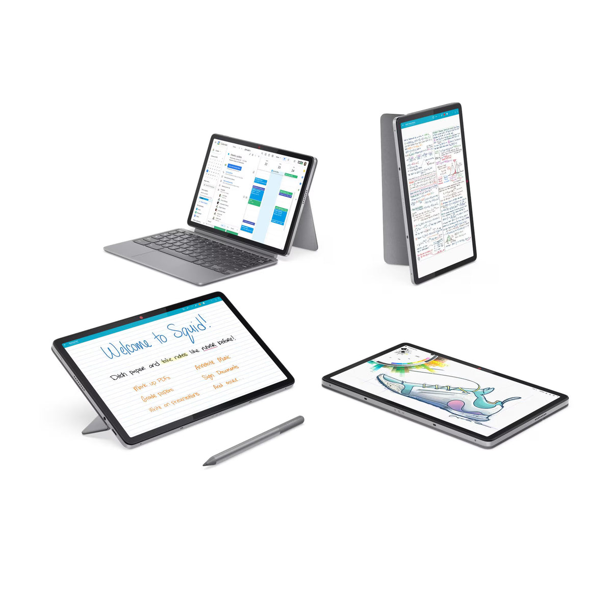 Lenovo IdeaPad Duet MediaTek Kompanio 10.95" 8GB/128GB Chromebook - Luna Grey | 83HH000BUK