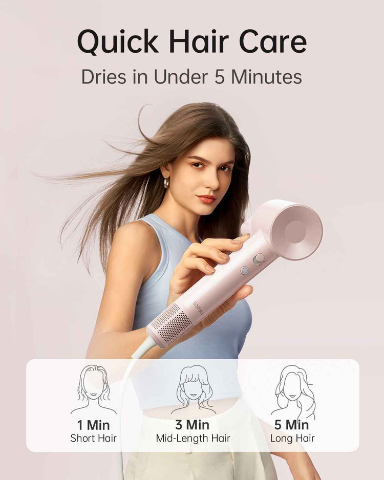 Laifen SE Lite High Speed Hair Dryer - Glossy Pink | 850918