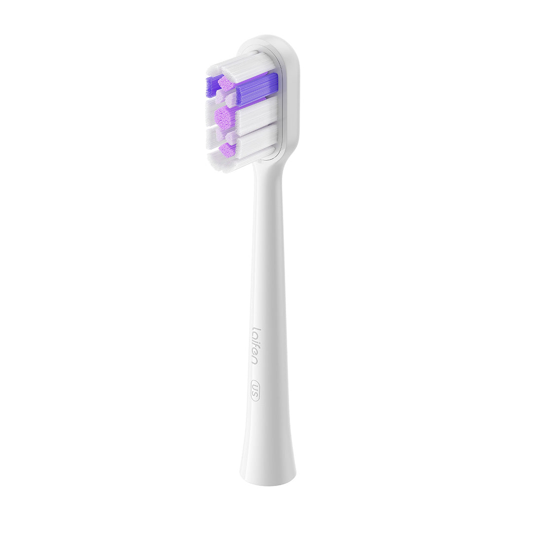 Laifen Wave Ultra-Whitening Toothbrush Head Pack of 3 - White | 852509