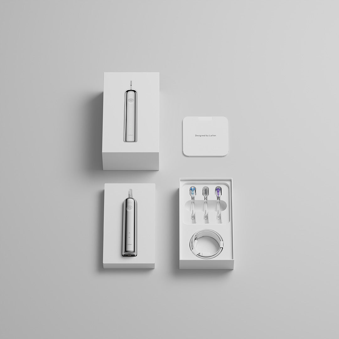 Laifen Wave Electric Toothbrush - Matted Stainless Steel | 853544