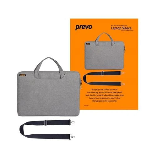 Prevo LB001 15.6&quot; Notebook Sleeve Case - Light Grey | 871463 from Prevo - DID Electrical