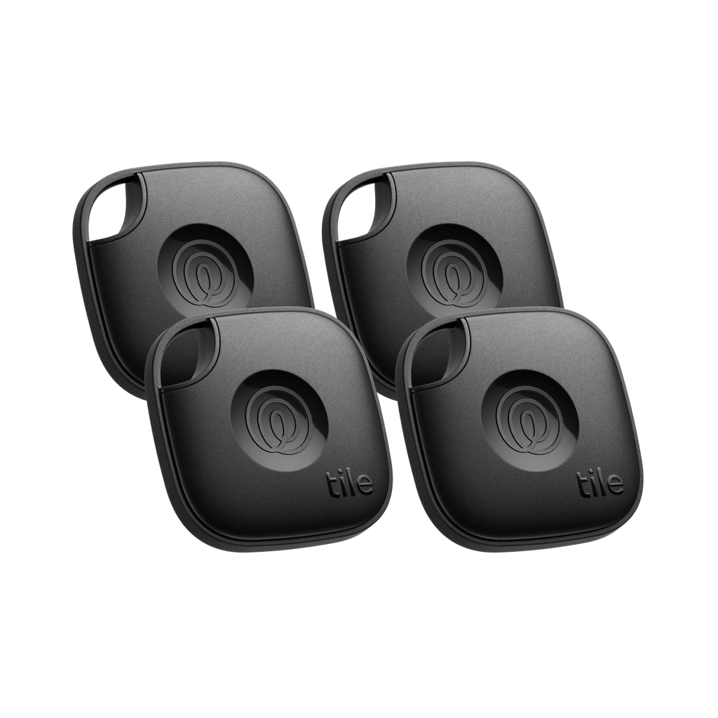 Tile Life360 Mate Bluetooth Tracker Pack of 4 - Black | 89-RE-60014 from Tile - DID Electrical