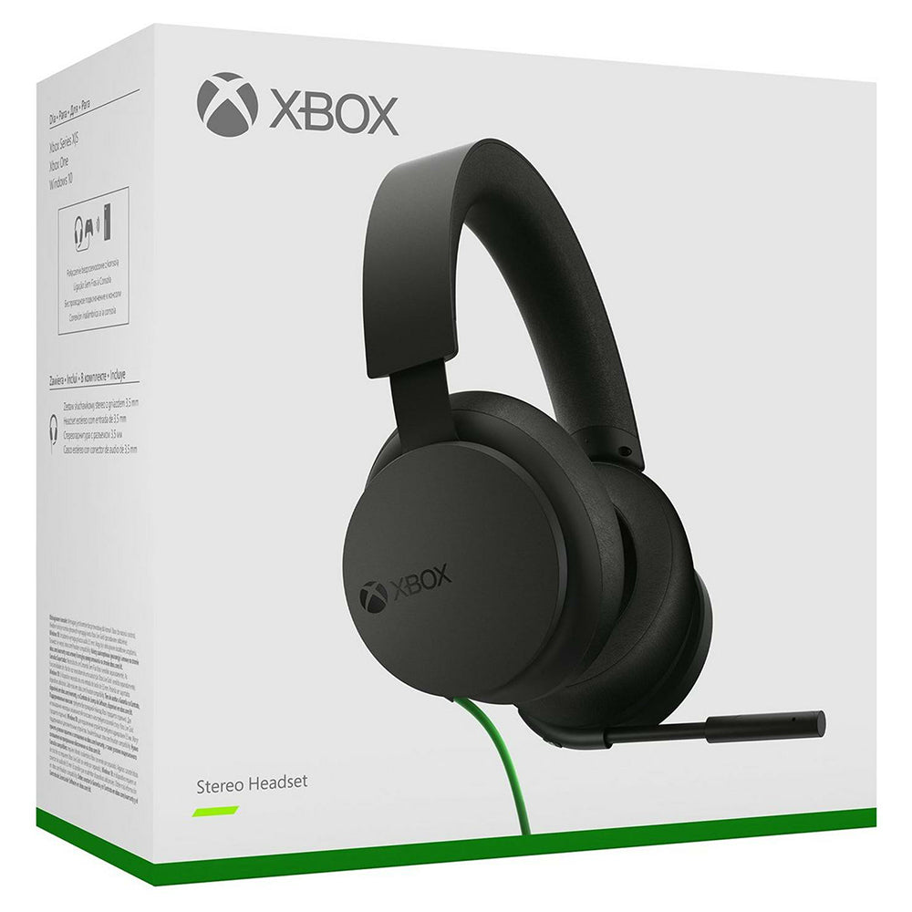 Microsoft Xbox Stereo Headset for Xbox Series X|S - Black | 8LI-00002 from Microsoft - DID Electrical