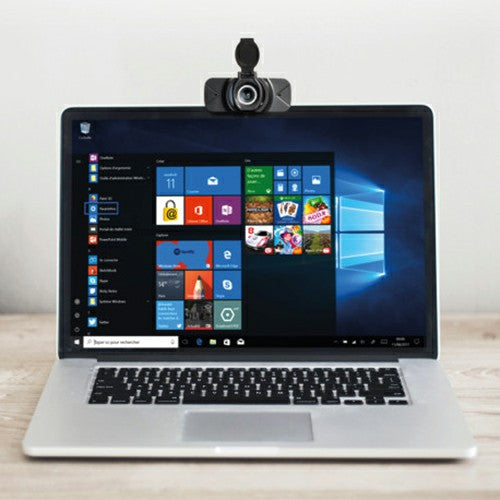 Port Connect Full HD 1080P USB-A &amp; USB-C Webcam - Black | 900078 from Port Connect - DID Electrical