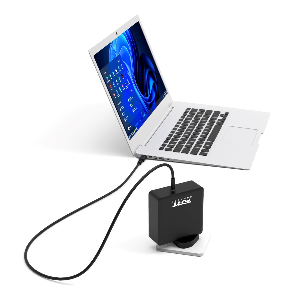 Port Connect Power Supply 65W USB-C Laptop Charger - Black | 900007B-UK from Port Connect - DID Electrical