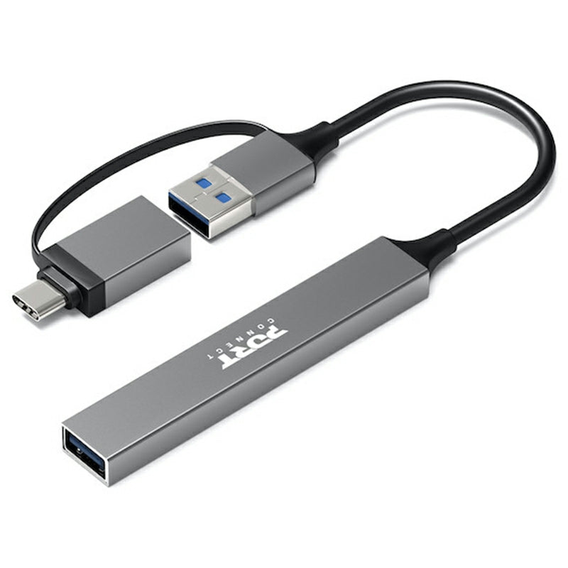 Port Connect USB-C / USB-A Hub with 4 USB-A Ports | 900160 from Port Connect - DID Electrical