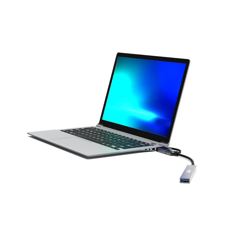 Port Connect USB-C / USB-A Hub with 4 USB-A Ports | 900160 from Port Connect - DID Electrical