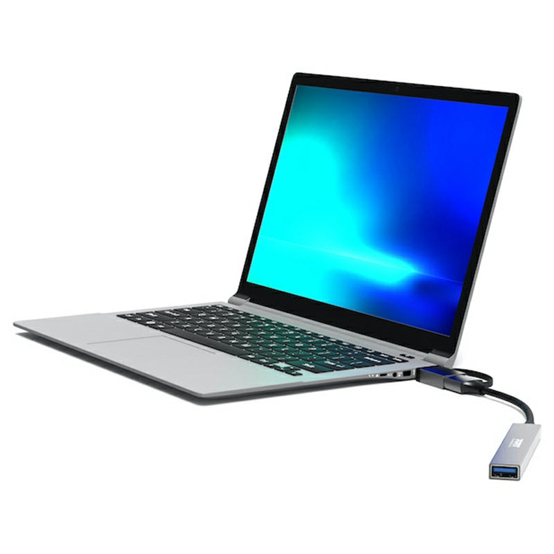 Port Connect USB-C / USB-A Hub with 4 USB-A Ports | 900160 from Port Connect - DID Electrical