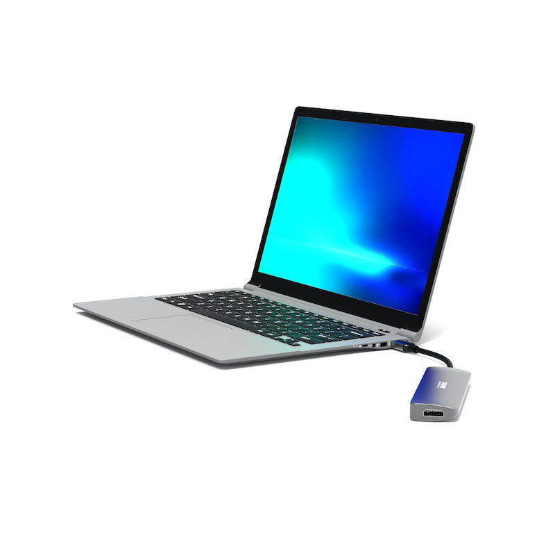 Port Connect 4K USB-C Docking Station with 100W Power Delivery - Grey | 900162 from Port Connect - DID Electrical