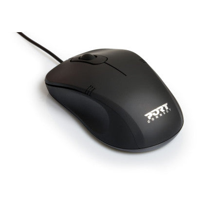 Port Connect Professional Wired Mouse - Black | 900400-PRO from Port Connect - DID Electrical