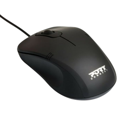 Port Connect Professional Wired Mouse - Black | 900400-PRO from Port Connect - DID Electrical