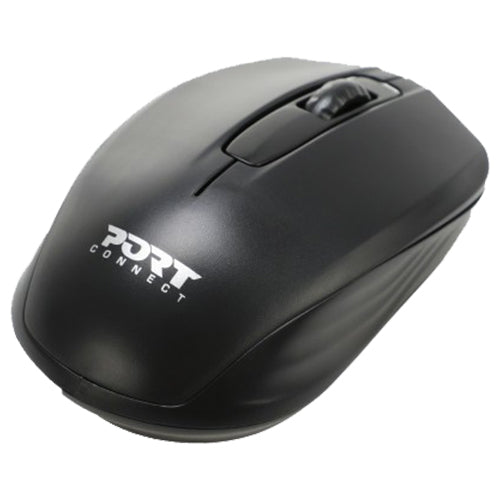 Port Connect Ambidextrous Wireless Mouse - Black | 900508 from Port Connect - DID Electrical