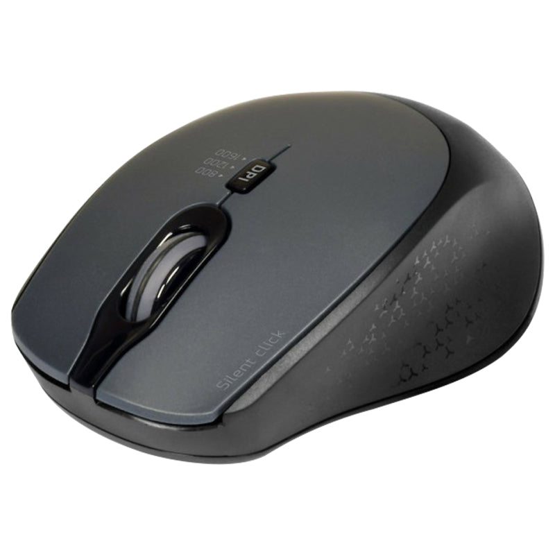 Port Connect Silent Wireless Mouse - Black | 900713 from Port Connect - DID Electrical