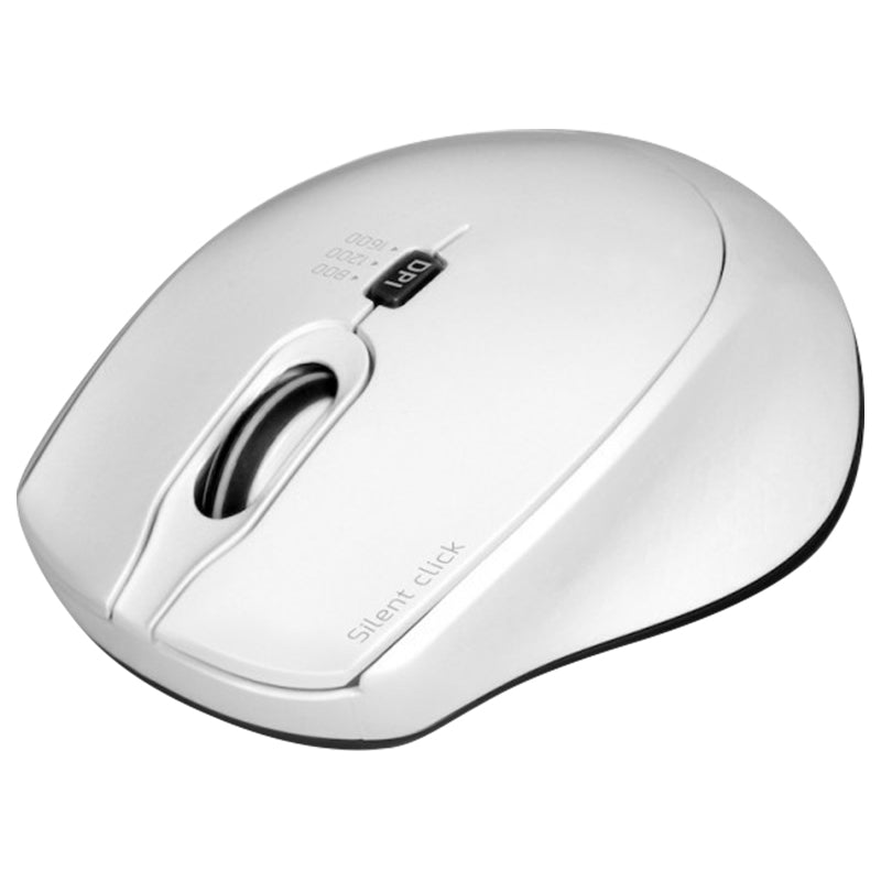 Port Connect Silent Wireless Mouse - White | 900714 from Port Connect - DID Electrical