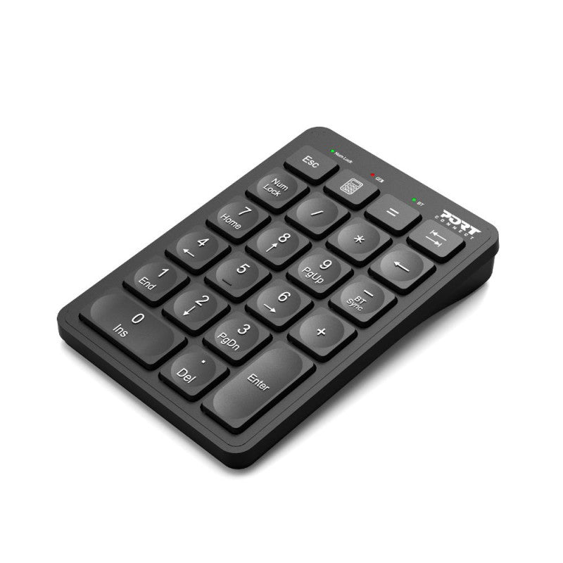 Port Connect Rechargeable Bluetooth Numeric Keypad - Black | 900802 from Port Connect - DID Electrical