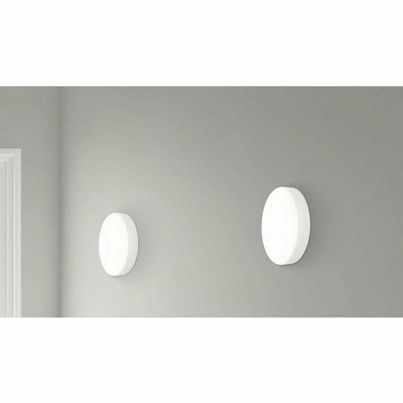 Brilliant 1 Light 40W Isar Wall and Ceiling Light - White | 90238/05 from Brilliant - DID Electrical