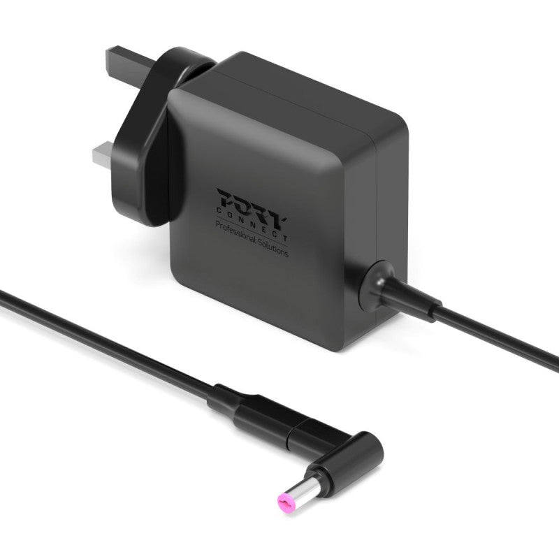 Port Connect 65W Universal GaN USB-C Power Adapter - Black | 904065UWUK