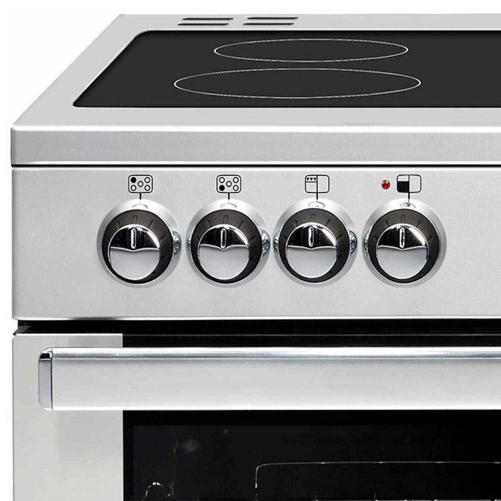 Belling Cookcentre 90cm Electric Range Cooker - Stainless Steel | 90EPROFSTA from Belling - DID Electrical