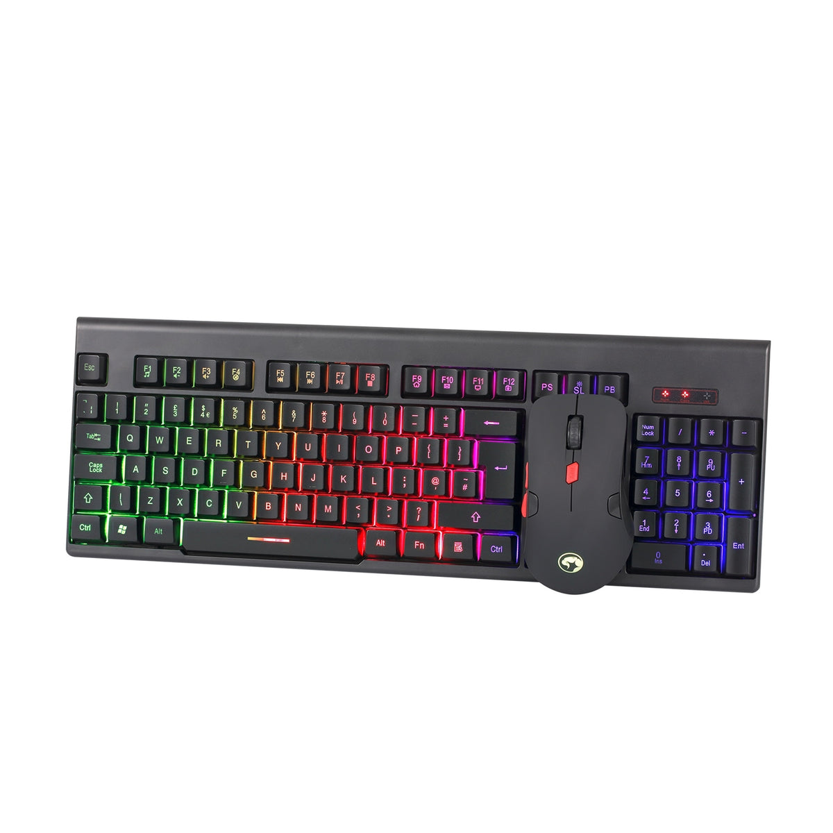 Marvo Scorpion KW512 Gaming Wireless Keyboard &amp; Mouse Set - Black | 925126 from Marvo - DID Electrical
