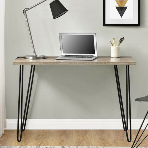 Ameriwood HomeOffice Office Owen Wooden Retro Desk - Rustic Oak | 9327333COMUK from Ameriwood Home - DID Electrical