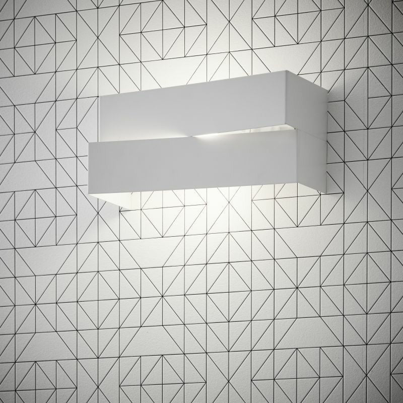 Brilliant 1 Light 60W Perry Wall Light - White Matt | 94428/05 from Brilliant - DID Electrical