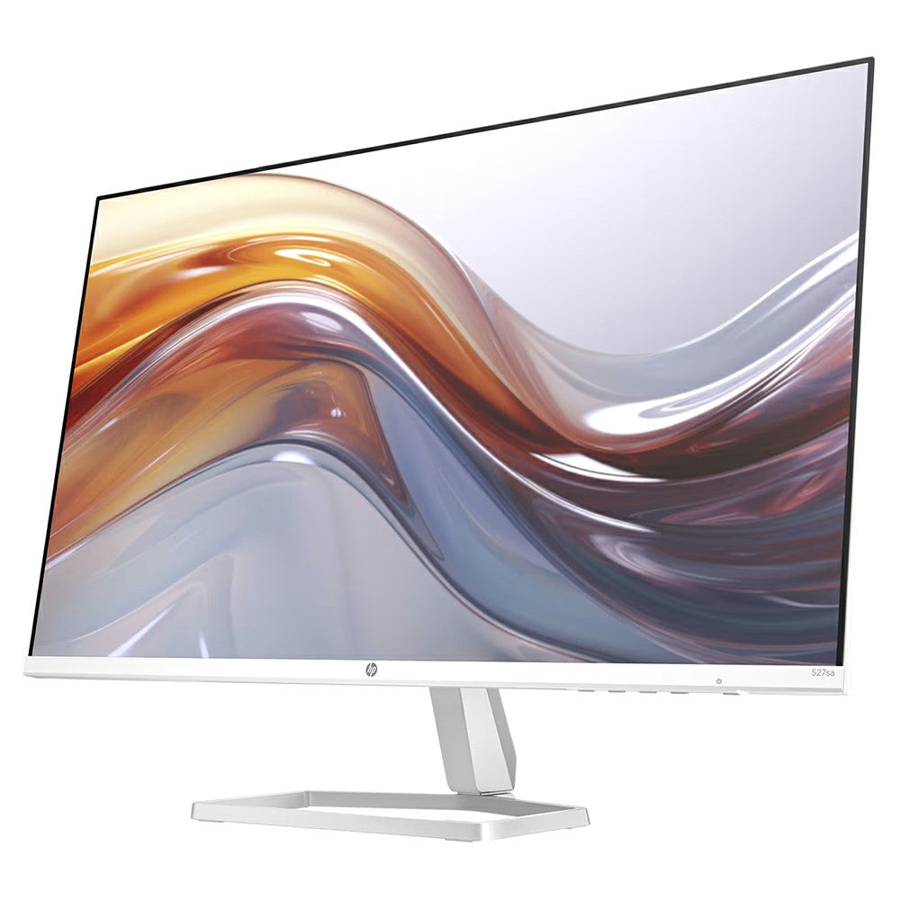 HP Series 5 27&quot; FHD Monitor with Speakers - White | 94F48AA#ABU from HP - DID Electrical