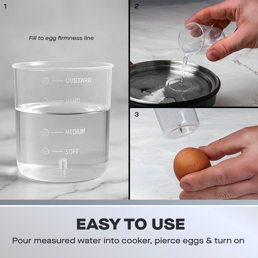 Daewoo Essentials Egg Boiler Machine - Black | 969924 from Daewoo - DID Electrical