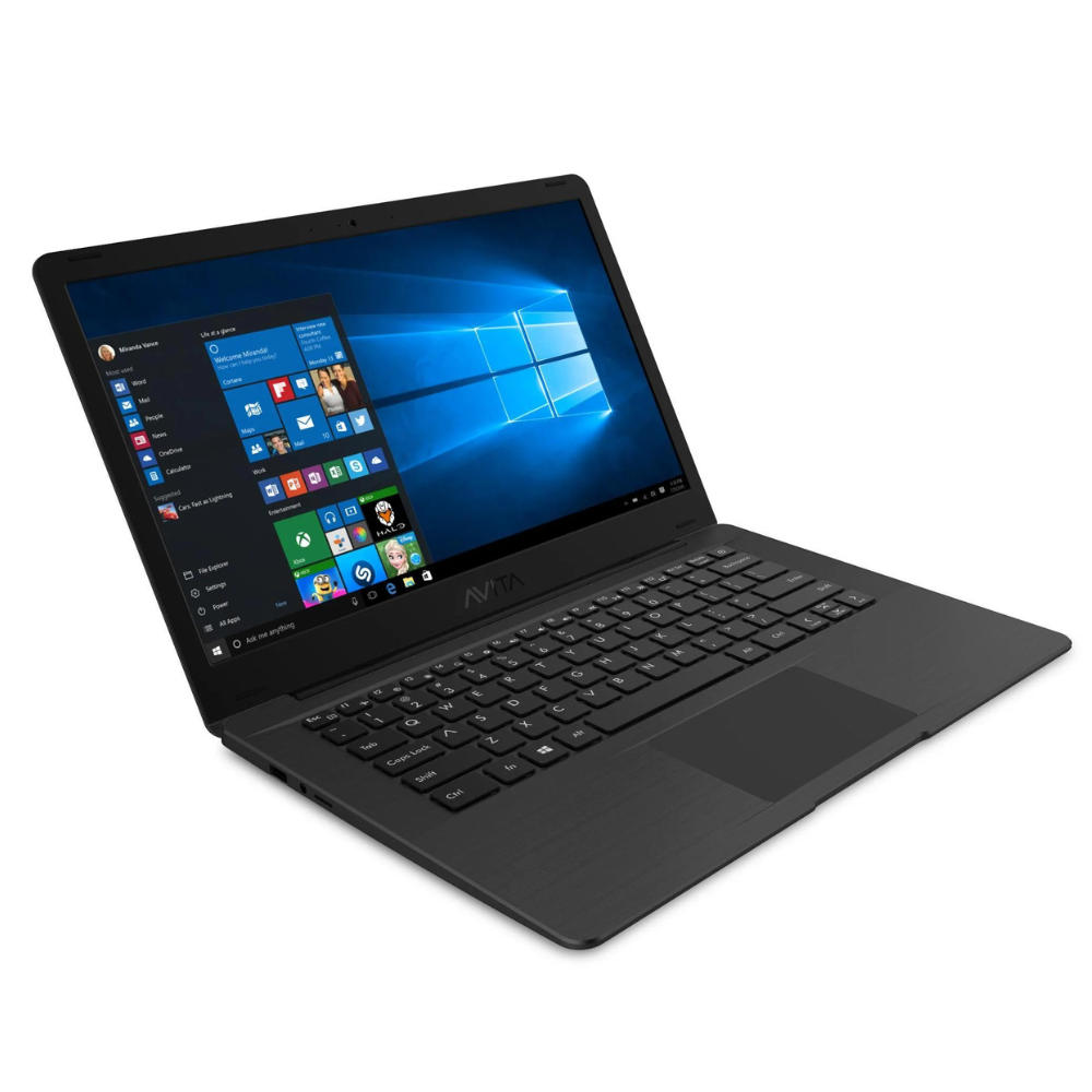 Avita Pura 14&quot; TFT AMD A6-9220E 4GB/128GB Notebook Laptop - Metallic Black | NS14A6IEG431-ME from Avita - DID Electrical