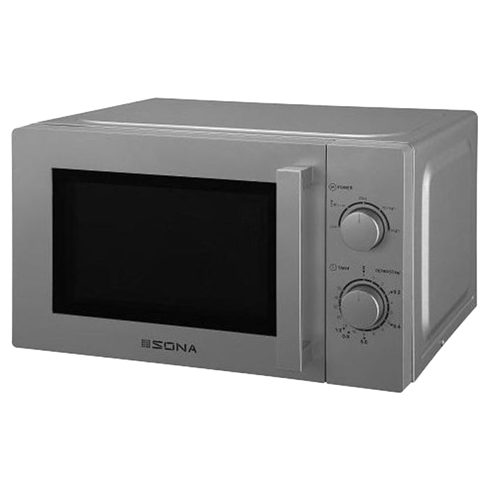 Sona 20L 700W Freestanding Microwave - Silver | 980548 from Sona - DID Electrical