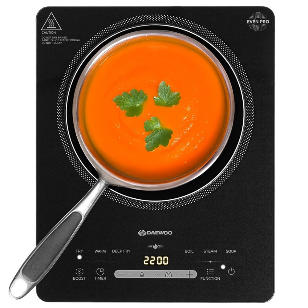 Daewoo 2200W Single Induction Hob - Black | 983753 from Daewoo - DID Electrical
