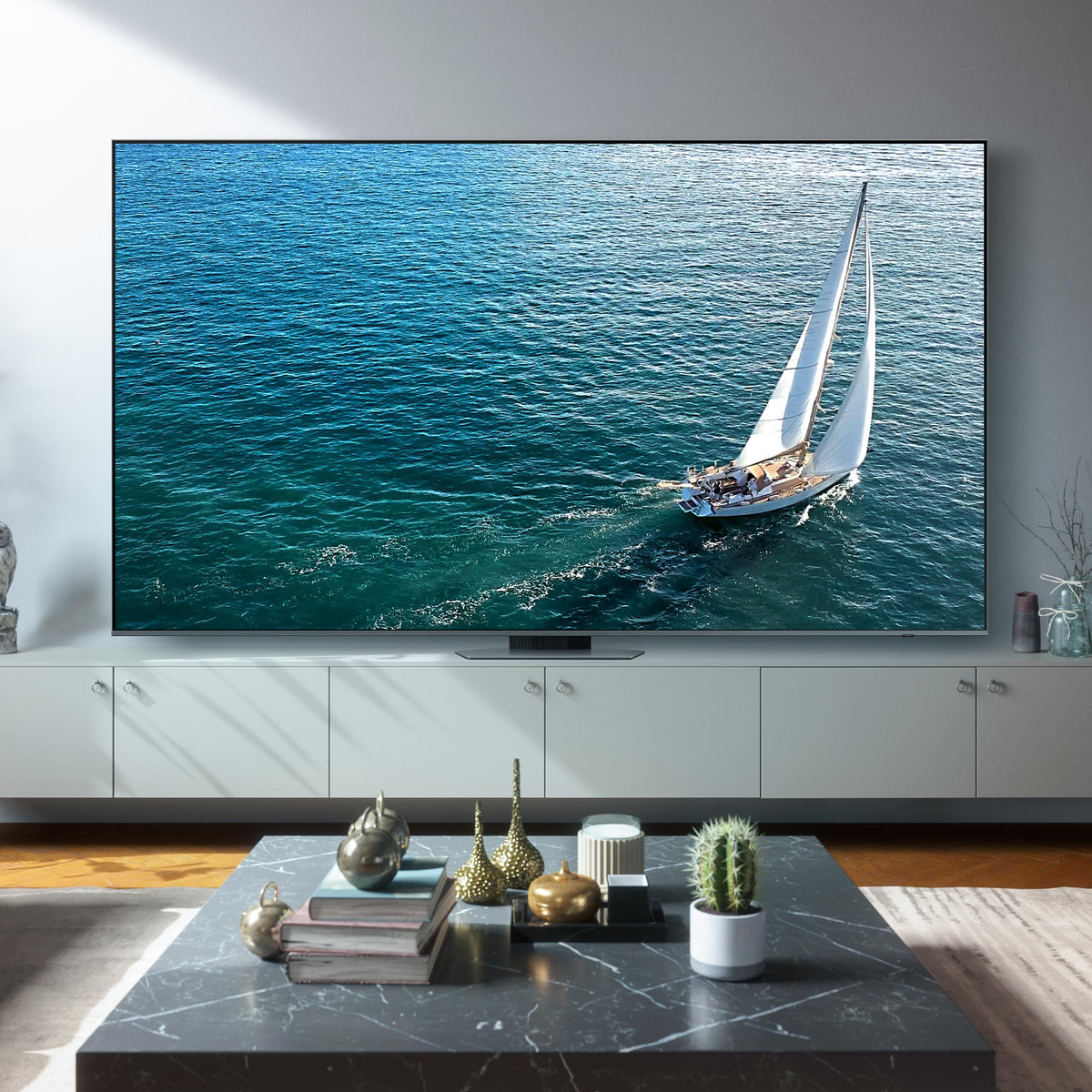 Samsung 98&quot; Q80C 4K HDR QLED Smart TV - Carbon Silver | QE98Q80CATXXU from Samsung - DID Electrical