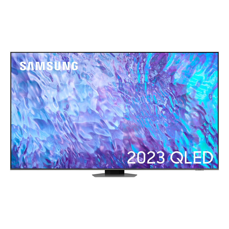 Samsung 98" Q80C 4K HDR QLED Smart TV - Carbon Silver | QE98Q80CATXXU from Samsung - DID Electrical