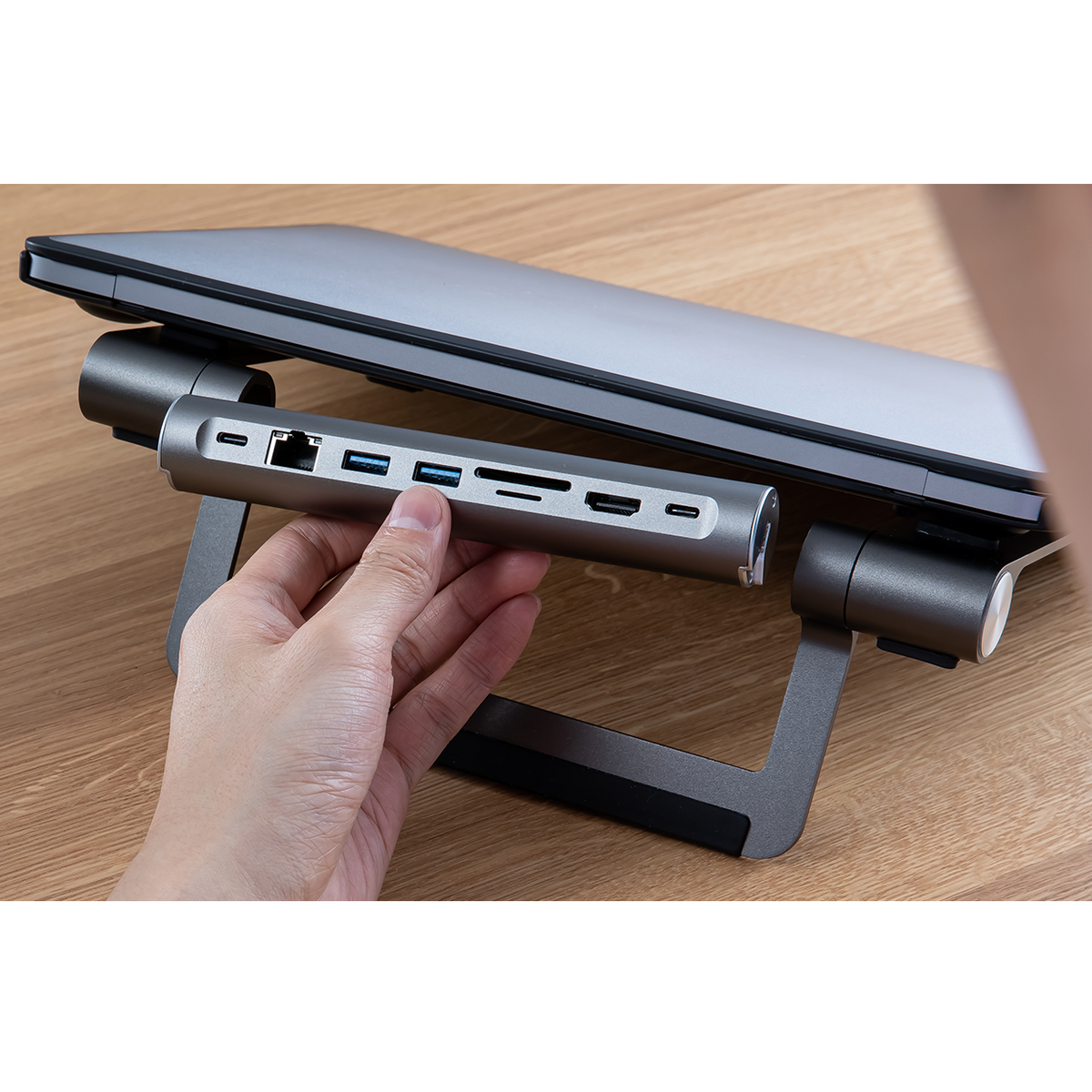 Epico 8in1 USB-C Multiport Hub with Multifunctional Stand - Space Gray | 9915111900082 from Epico - DID Electrical