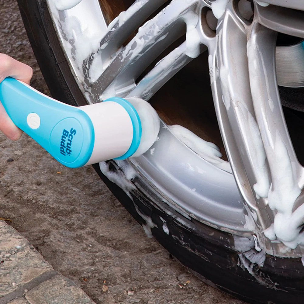 JML Scrub Buddi Electric Cleaning Brush - White &amp; Blue | A002330 from JML - DID Electrical