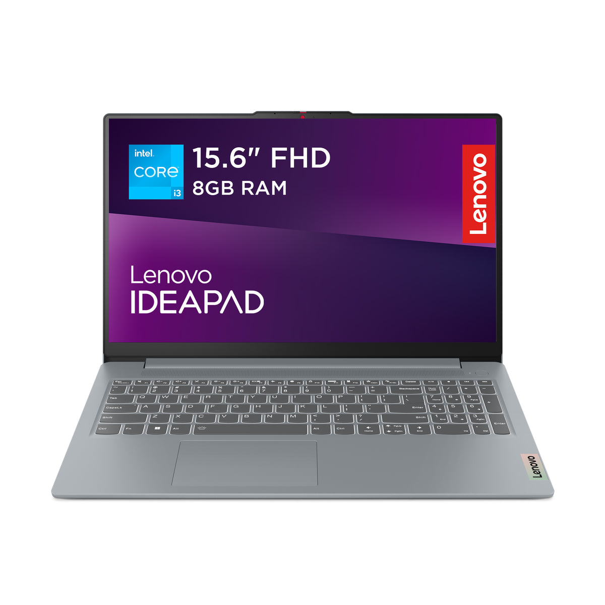 Lenovo IdeaPad Slim Intel Core i3 15.6&quot; 8GB/128GB Laptop - Arctic Grey | 82XB0093UK from Lenovo - DID Electrical