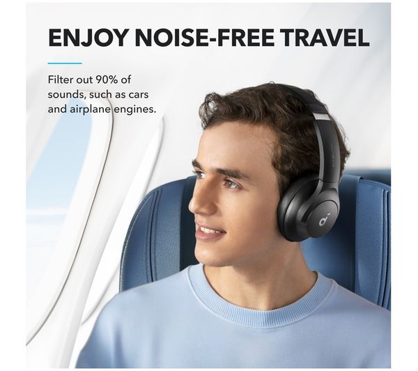 Soundcore Q21i Over-Ear Wireless Noise-Cancelling Headphone - Black | A3004311