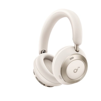 Soundcore Space One Pro Over-Ear Wireless Noise Cancelling Headphone - Cream White | A3062G21