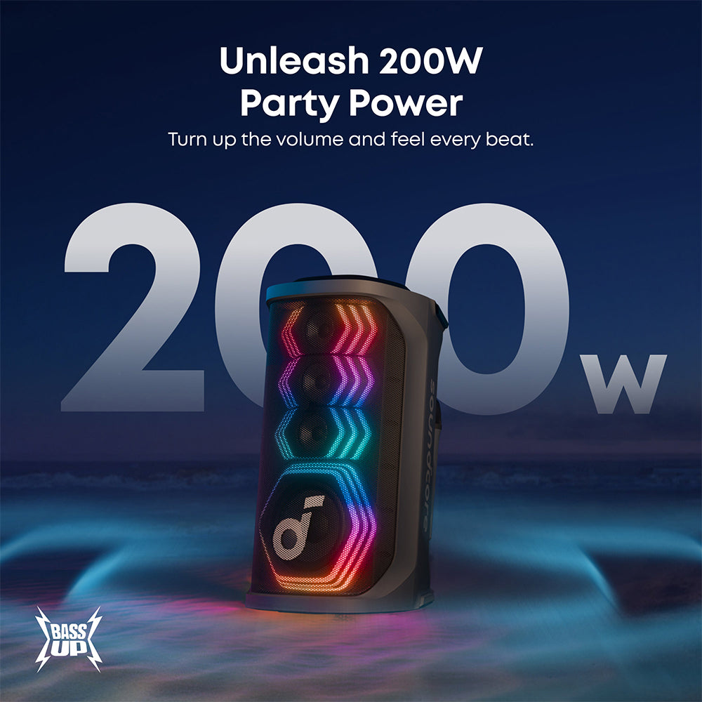 Soundcore Rave 3S Party Speaker - Black | A31A3012 from Soundcore - DID Electrical